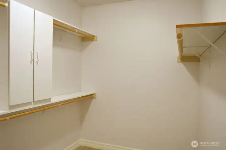 Primary Bedroom Large Walk-In Closet