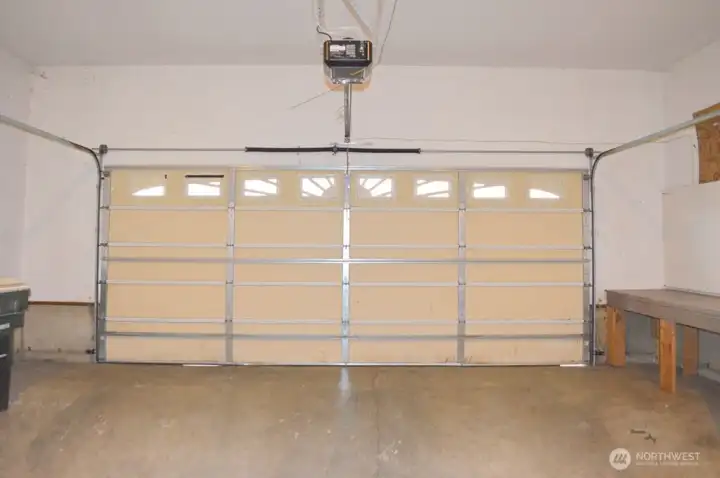 Large 2 car Garage