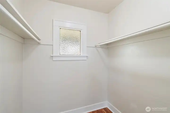 Large bedroom closet.