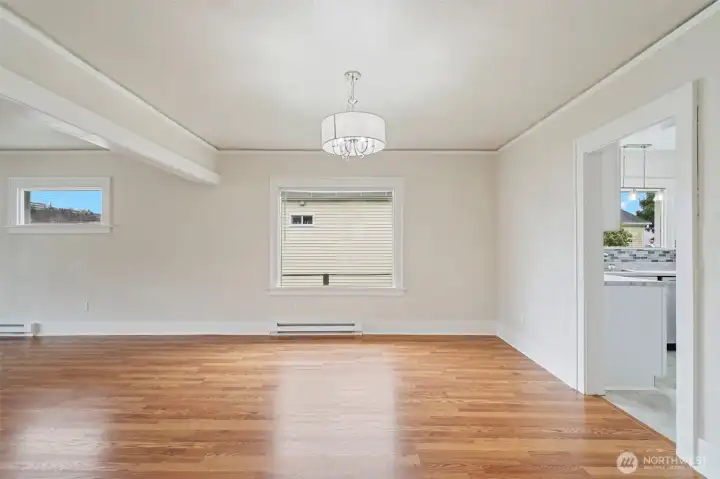 View of living room.