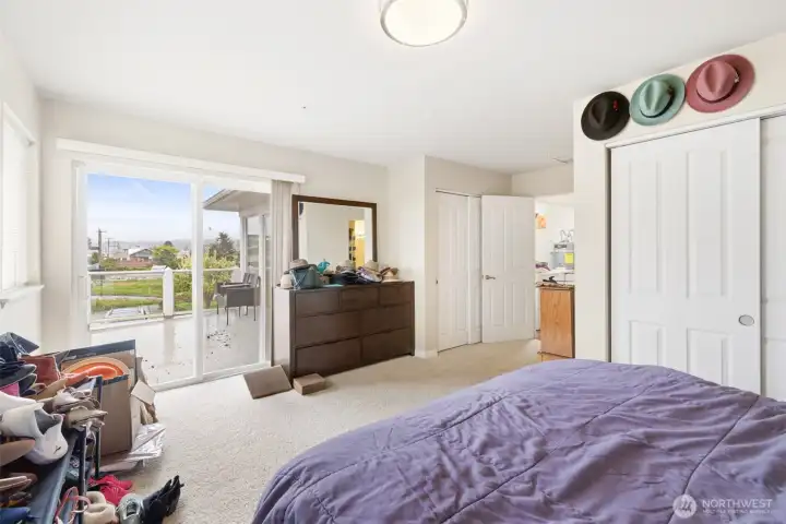 Primary Suite with view!