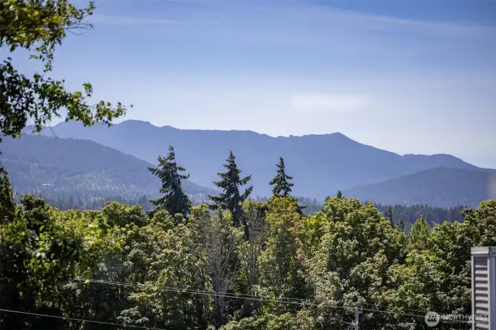 Mountain views! Mountain views!