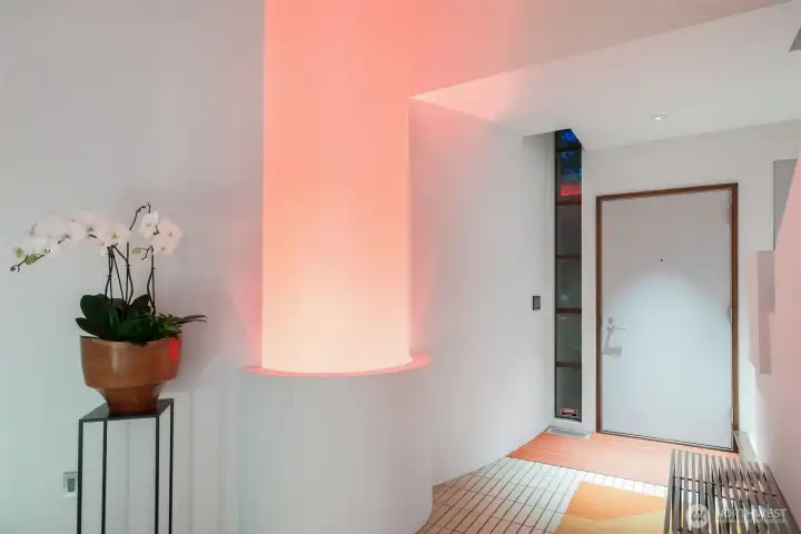 Front foyer captures your imagination