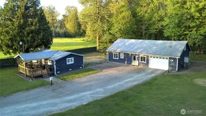 nice home with detached shop