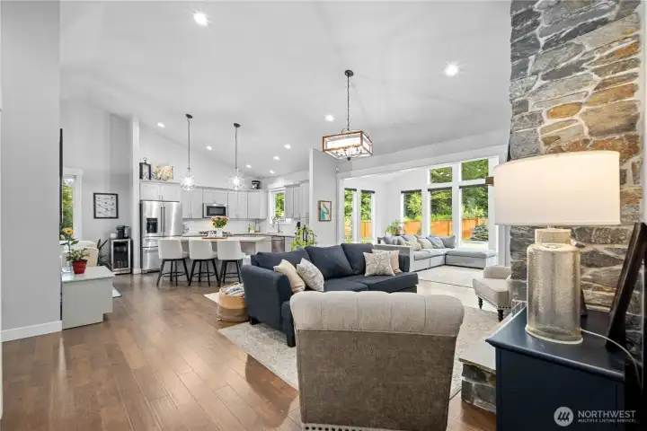 High-end engineered hardwood flooring...