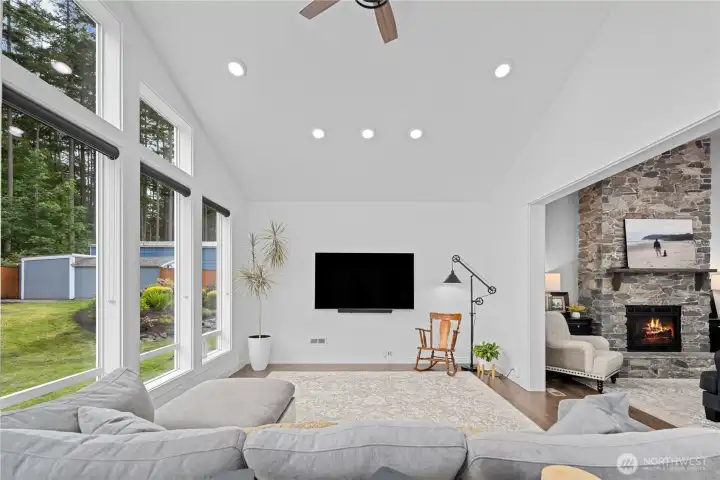 Great room + a living room!