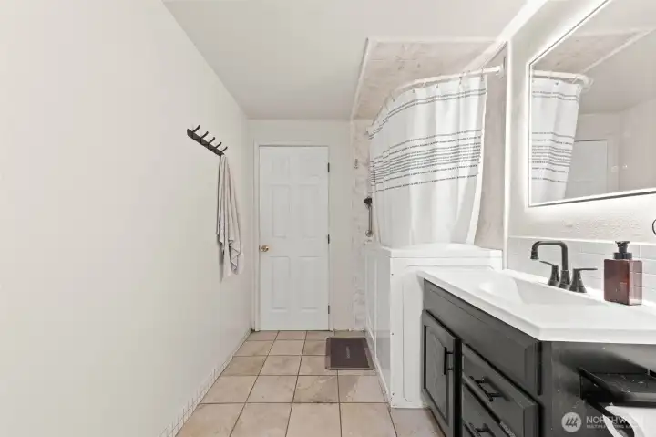 Third bathroom near bonus room