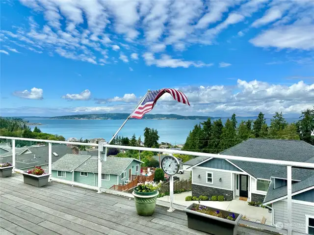 Overlooking Buena Vista on the north end of Camano Island, this home was built with detail in mind.