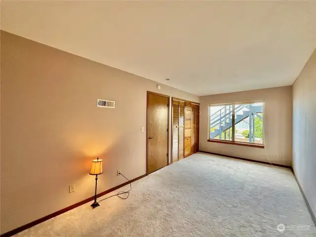 The Third bedroom on the second floor.