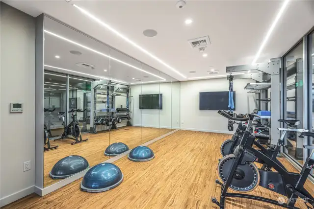 Workout common area