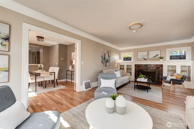 Living Room & Dining Room