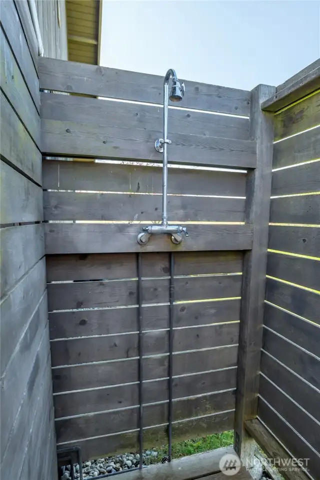 Outdoor shower