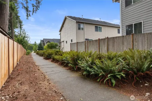 Walking trails throughout the neighborhood