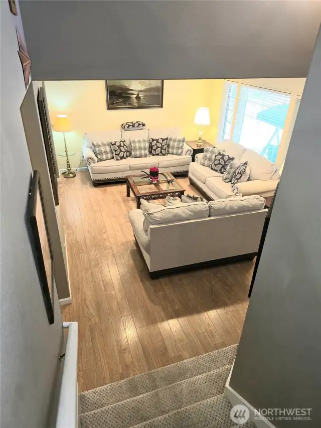 Living Room from Staircase