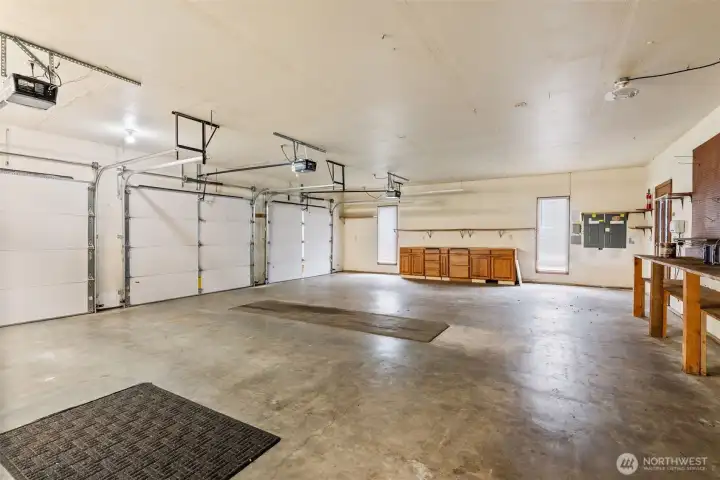 3 car garage
