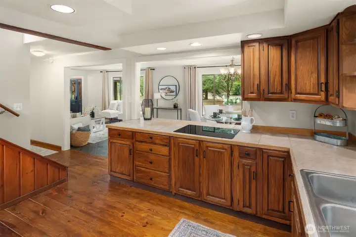 Open to Dining Room