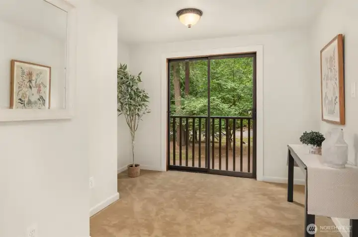 Primary bedroom "Juliet Balcony"