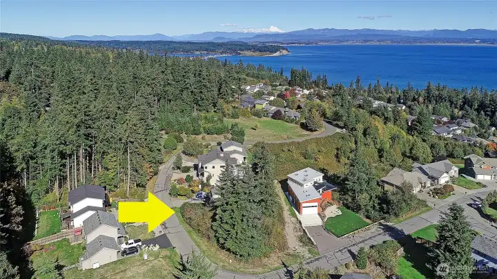 Looking North East at Mt. Baker