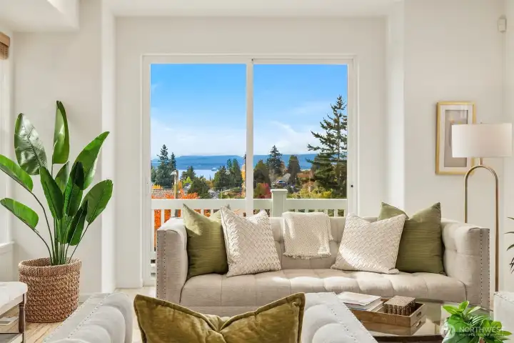 Living Room with View