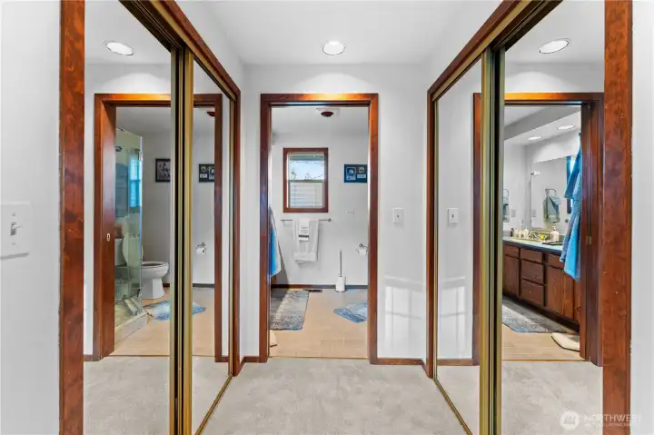 Tons of closet space!