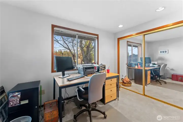 3rd upstairs bedroom used as an office space currently.