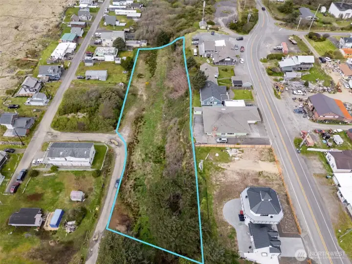 Boundary lines approximate. See survey