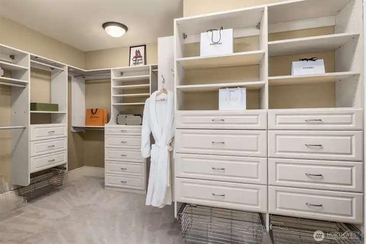 Giant walk-in closet