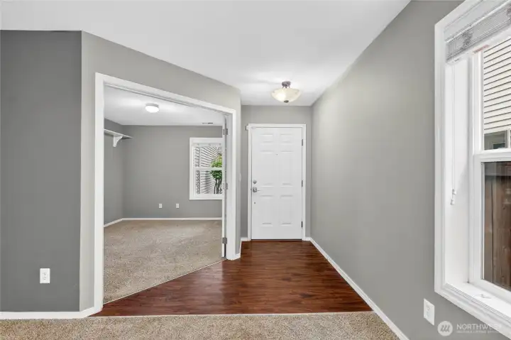 Office / Den and Front Door Entry
