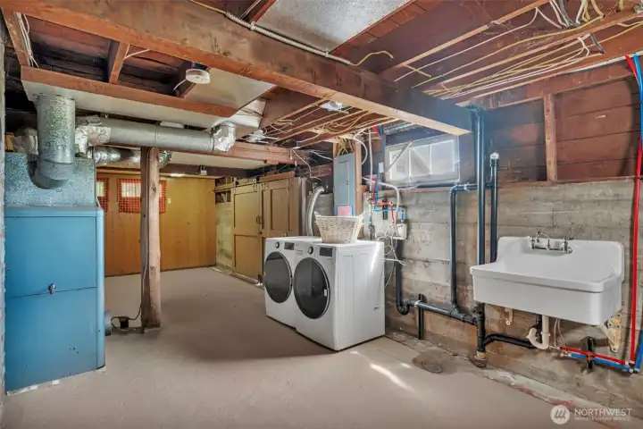 New washer and dryer.