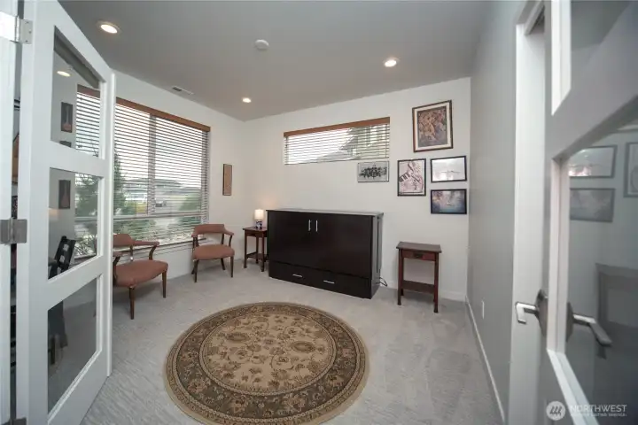 Main level bedroom/den