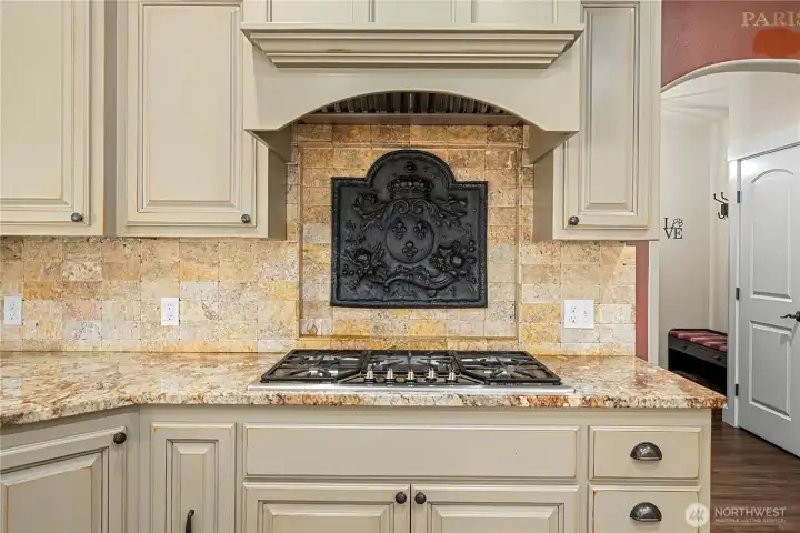17th century imported from France backsplash