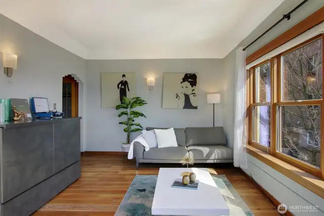 Living room.