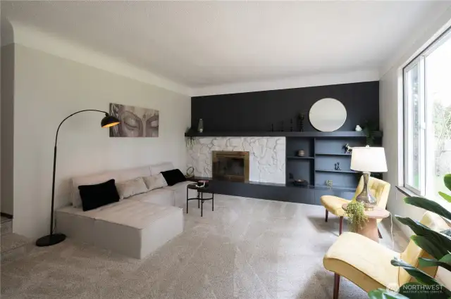 Sunken living room