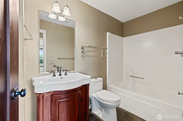 Upstairs full bath