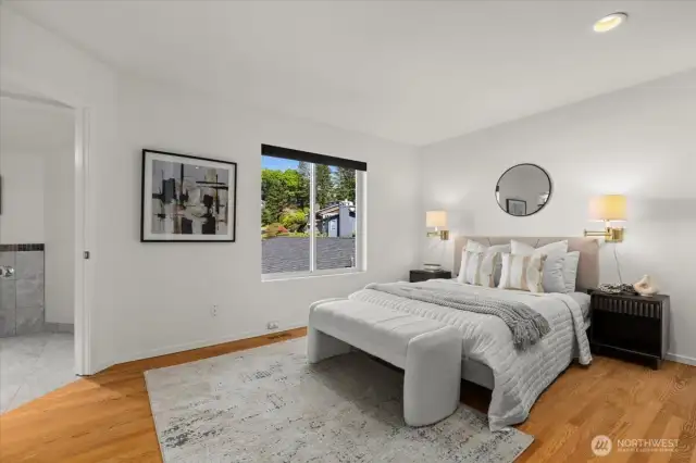 Bedroom #4 with ensuite bathroom