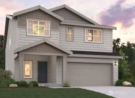 Noah Elev.B Rendering-Depictions of homes or other features are artist conceptions. Hardscape, landscape, and other items shown may be decoration and not included in the purchase price and availability may vary, not promised. Views may also be altered by subsequent construction, tree growth, and landscaping