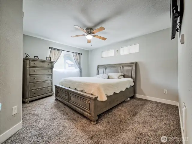 Spacious Primary Bedroom