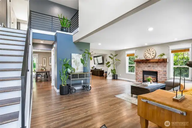 Family room with plenty of space.