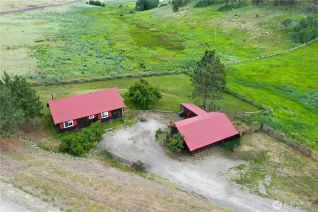 Rental home and garage