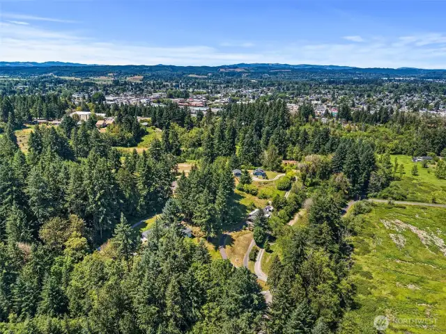 Surrounded by nature, this property offers a quiet, rural escape with room to breathe and relax, but minutes to town.