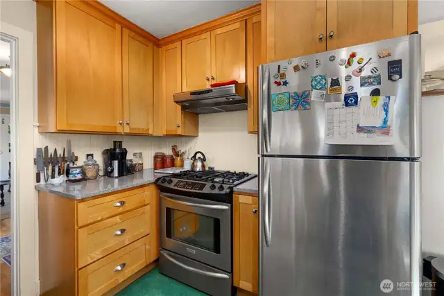 Main floor kitchen.
