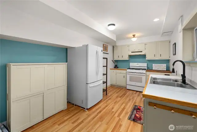 Lower level 2nd kitchen - private entrance to basement.