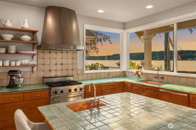 View makes dish work fun.