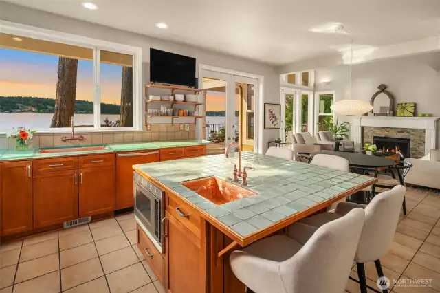 Great open concept living.