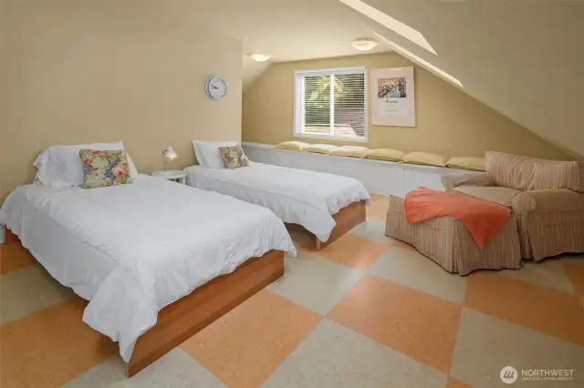 Bedroom off the loft area