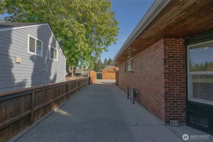 Long drive way