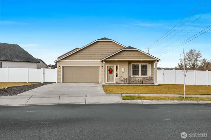 This home sits on a corner lot with many amenities!