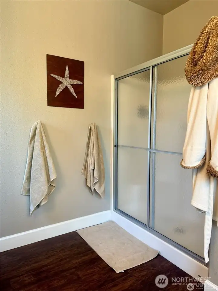 Primary bath separate shower