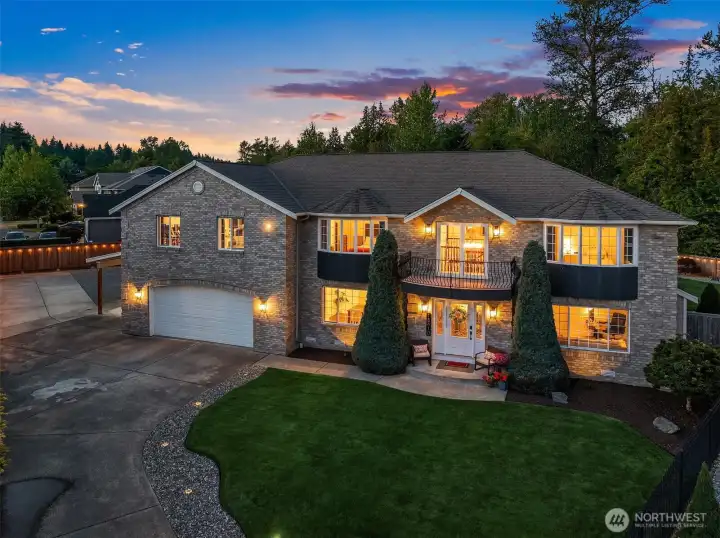 This home has a tandem 4 car garage as well as an additional carport and plenty of room for RV or boat parking behind it's iron gates. The gate comes with 4 remote controls.