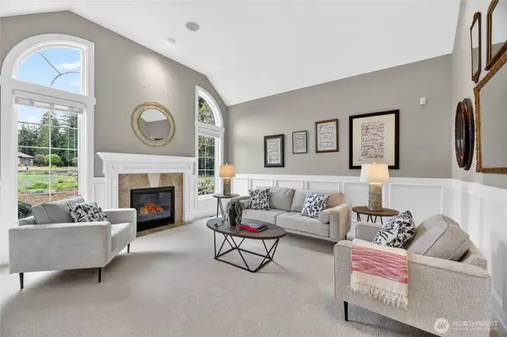 Formal Living Room for quiet conversations and deep thought
